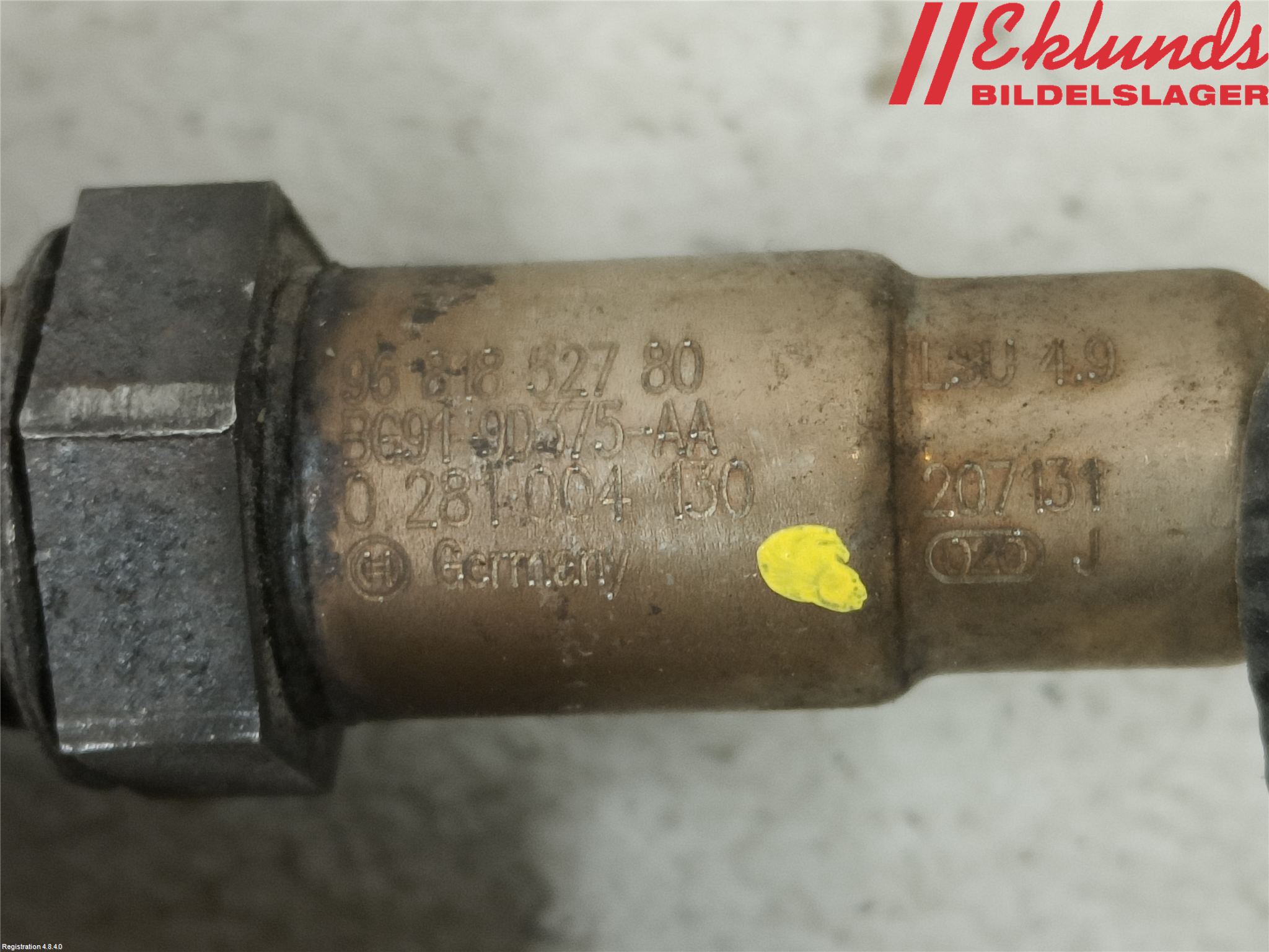 Citroen DS5 Injlambdasond