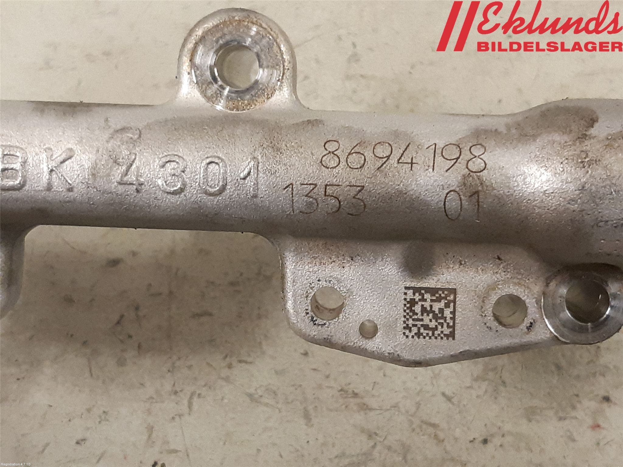 BMW 3 F30/F31/F80 12-19 Inj. Fuelrail