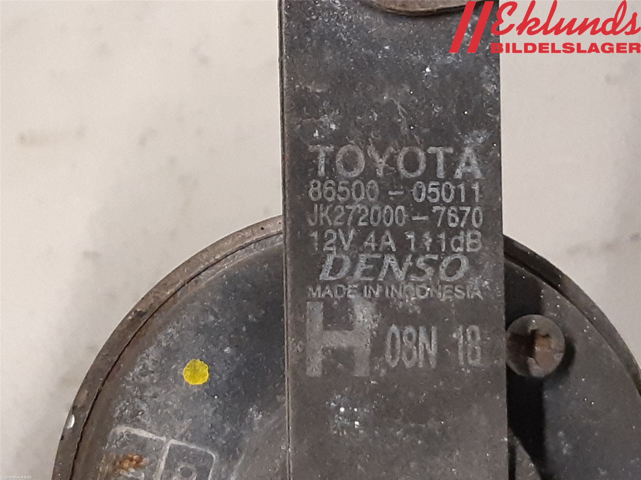 Toyota AVENSIS 09-15 Signalhorn