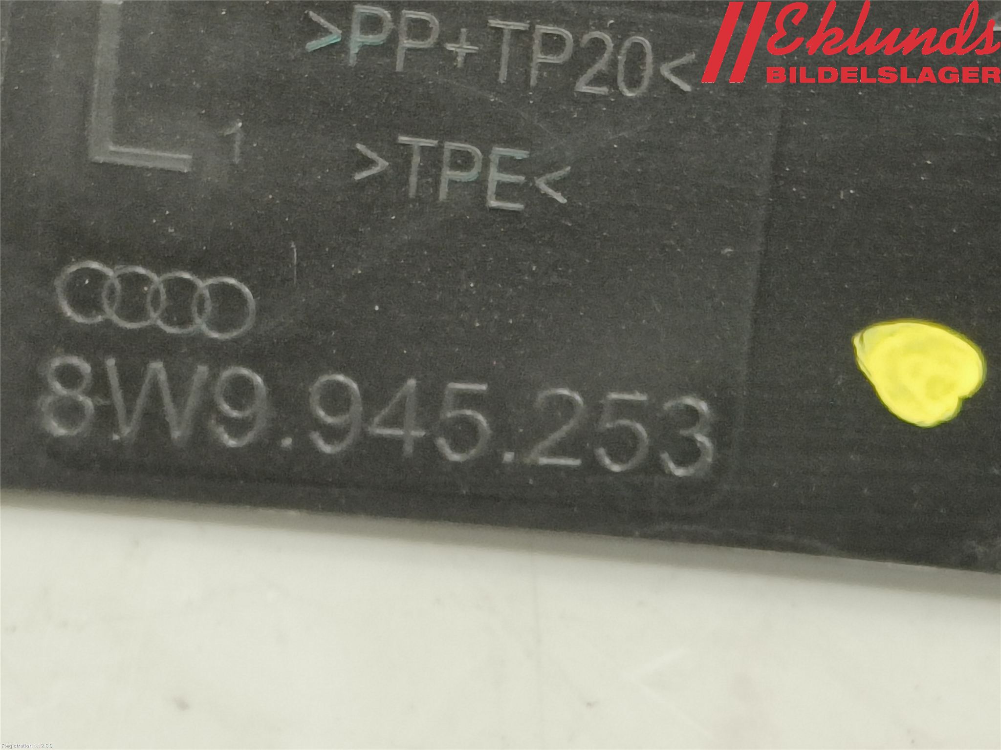 Audi A4/S4 B9 16-19 List Bak-Baklucka