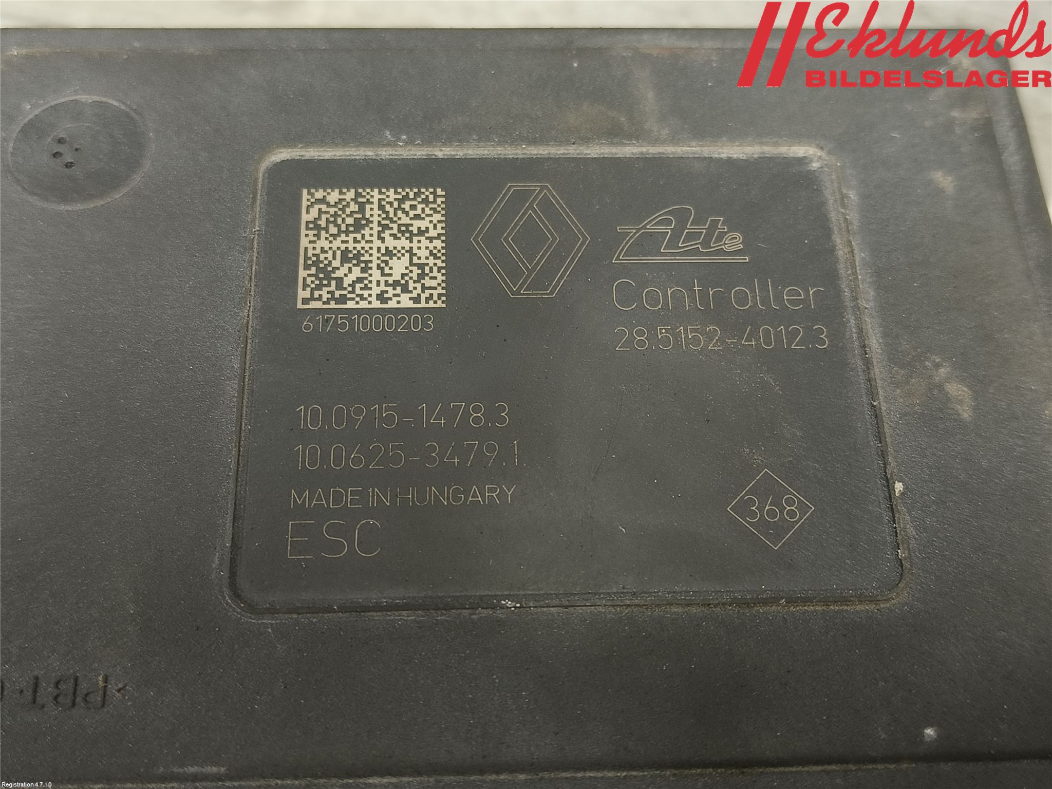 Renault TRAFIC/E-TECH 15- Abs Hydraulaggregat