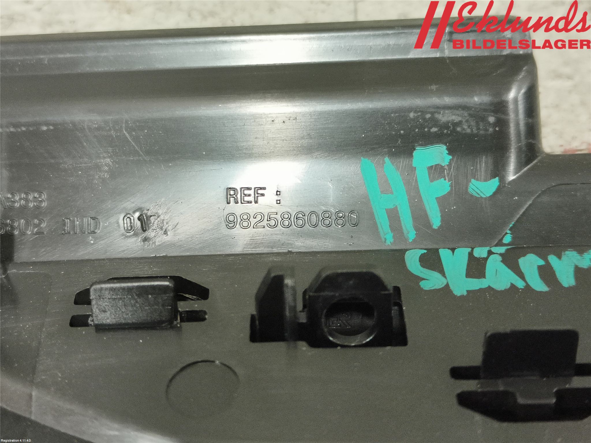 Peugeot 2008/E-2008 20- List Framskärm Hö