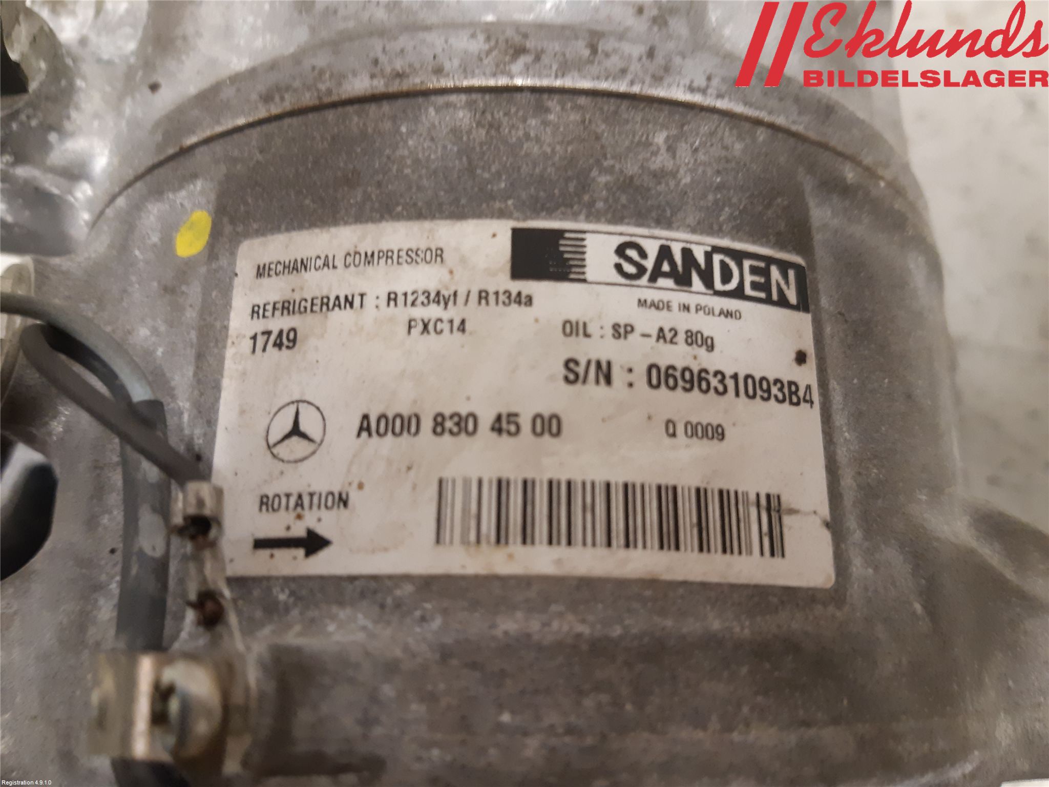Mercedes-Benz MB SPRINTER (W907/W910) 19- Ac Kompressor