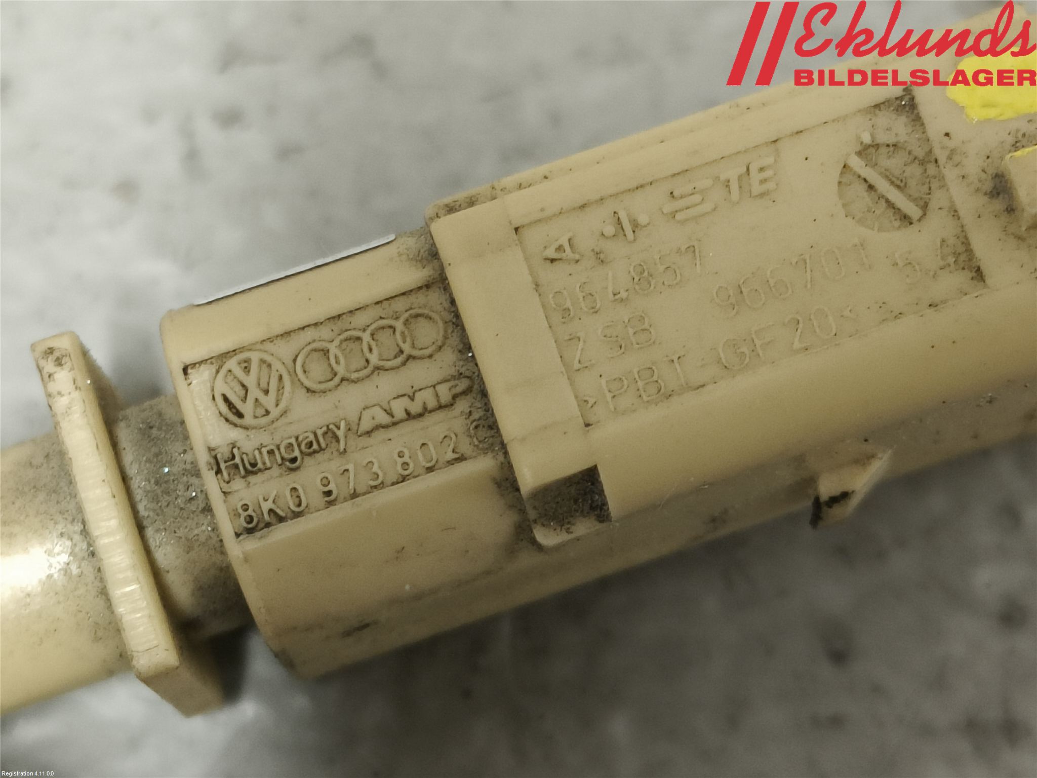 Volkswagen VW PASSAT 15-19 Givare Temp-Tryck Avgas