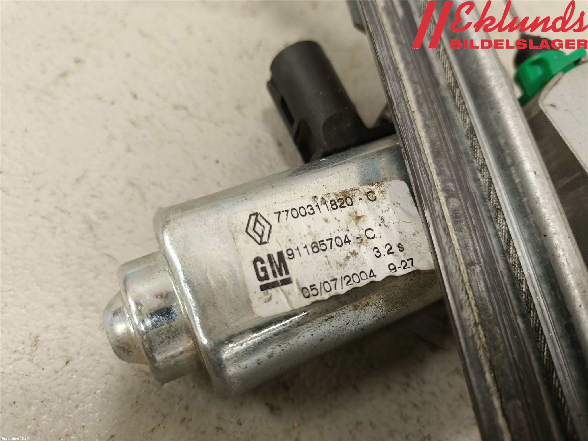 Opel VIVARO 01-14 Fönsterhiss El Kompl