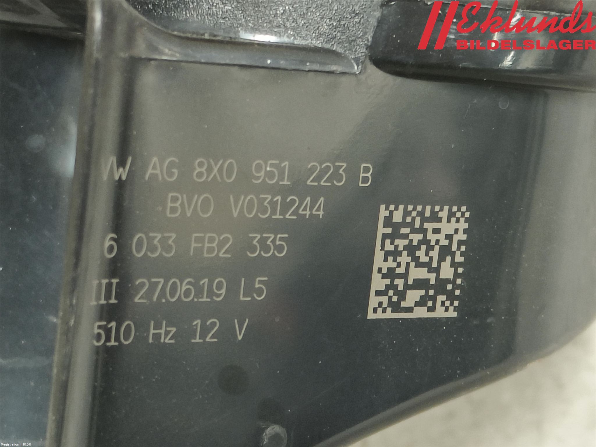 Audi A4/S4 B9 20- Signalhorn