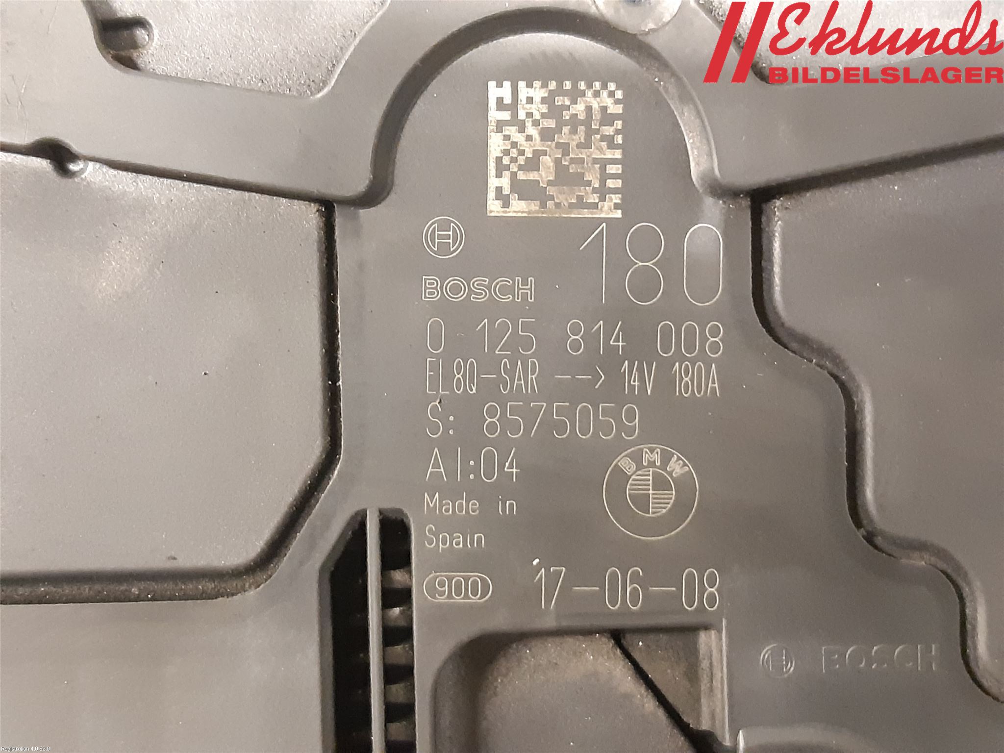BMW 5 G30/G31/F90 17-23 Generator