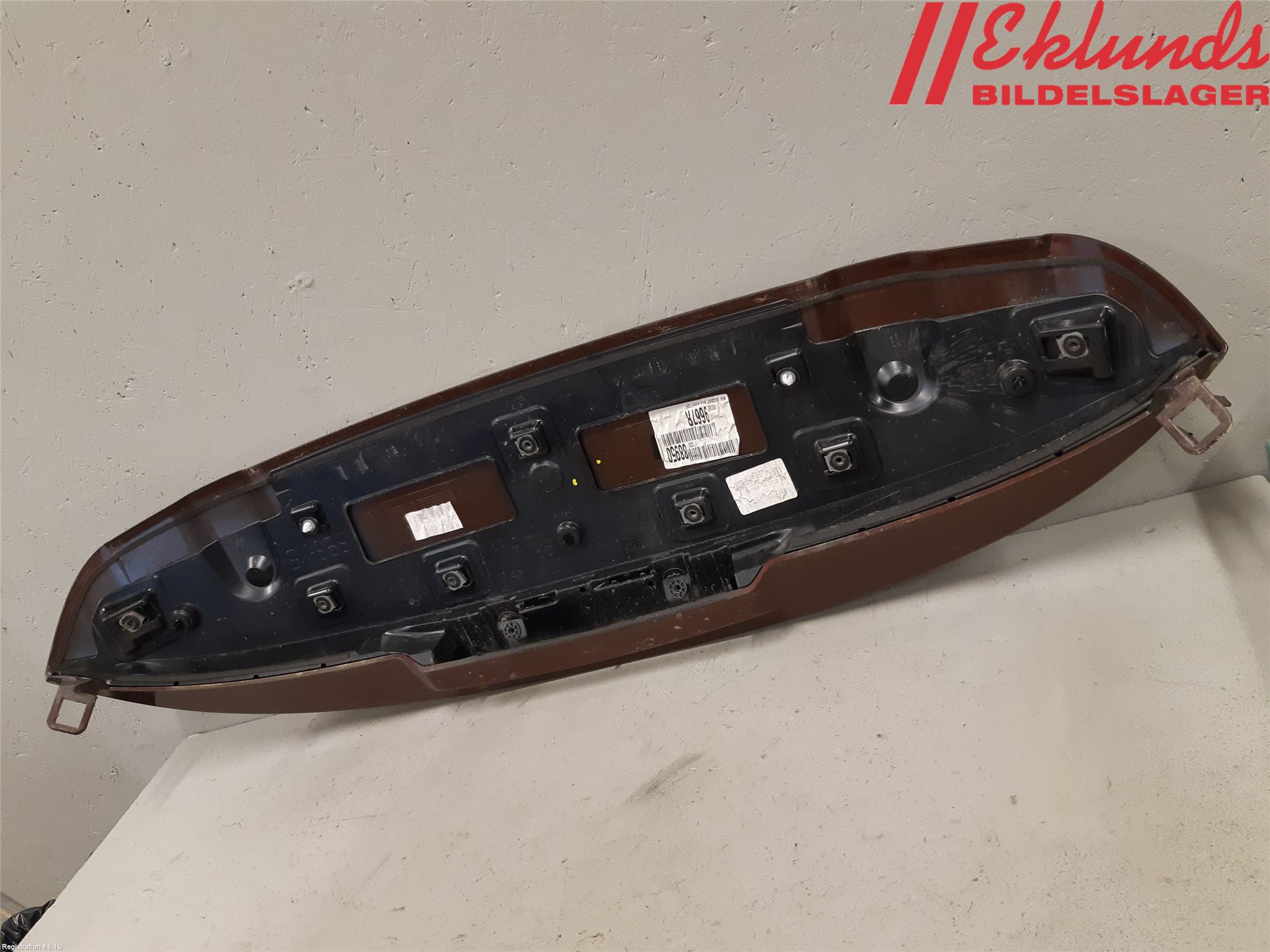Renault CLIO IV 12-16 Spoiler Baklucka
