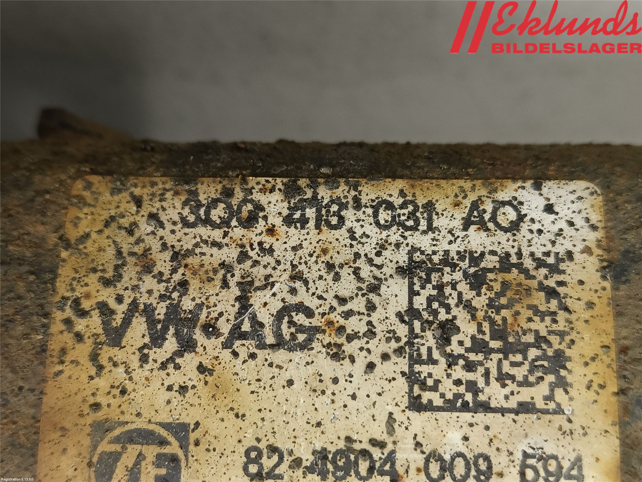 Volkswagen VW PASSAT 15-19 Fjäderben Fram Vänster