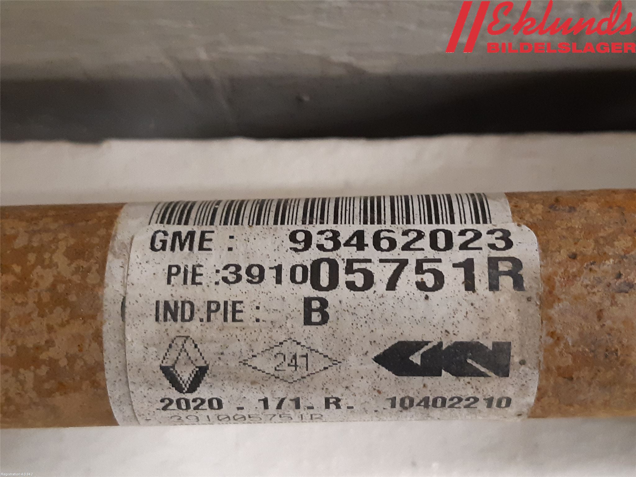 Fiat TALENTO 16- Drivaxel Fram Höger