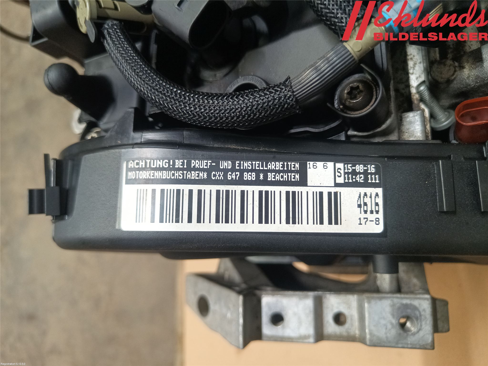Volkswagen VW GOLF / E-GOLF VII 13-20 Motor Diesel