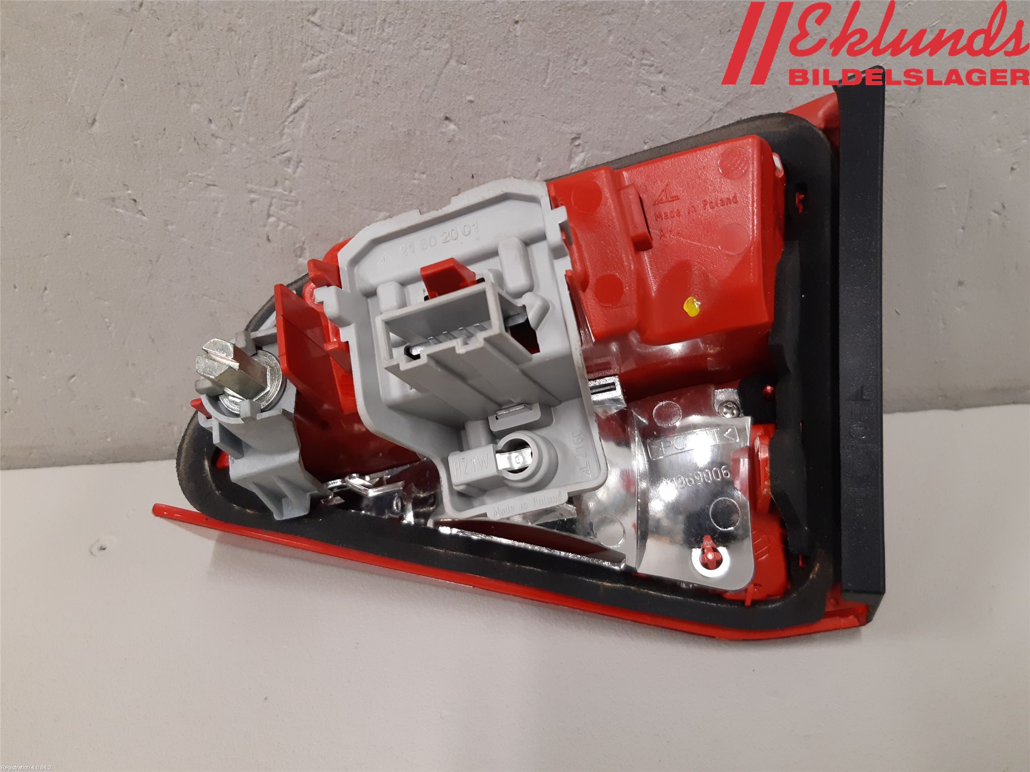 Audi A4 ALLROAD 09-16 Bakljus Lucka Vä