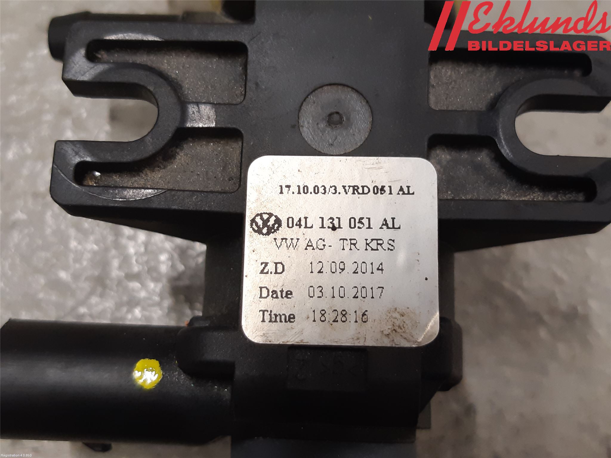 Skoda KODIAQ 17-24 Vakuumventil