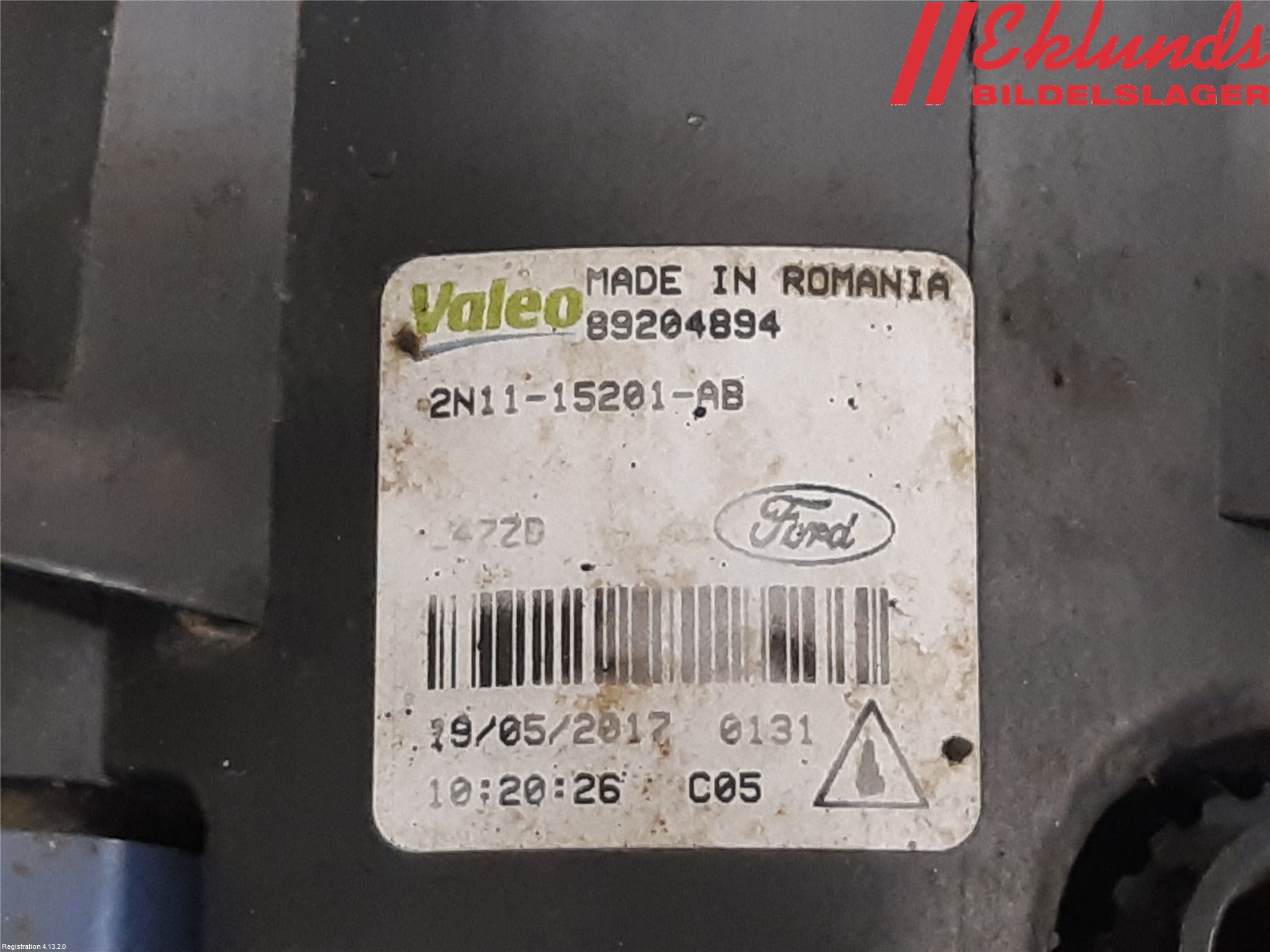 Ford MONDEO 15-22 Dimljus-Varselljus Fram