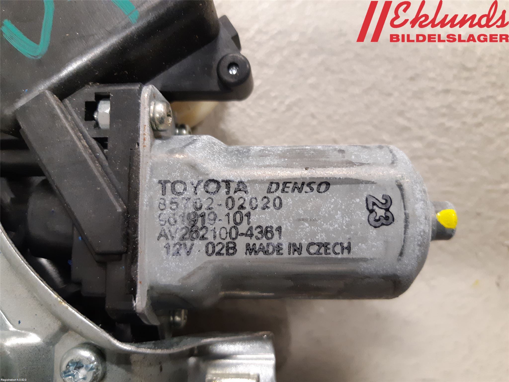 Toyota YARIS XP130 15-20 Fönsterhiss El Kompl