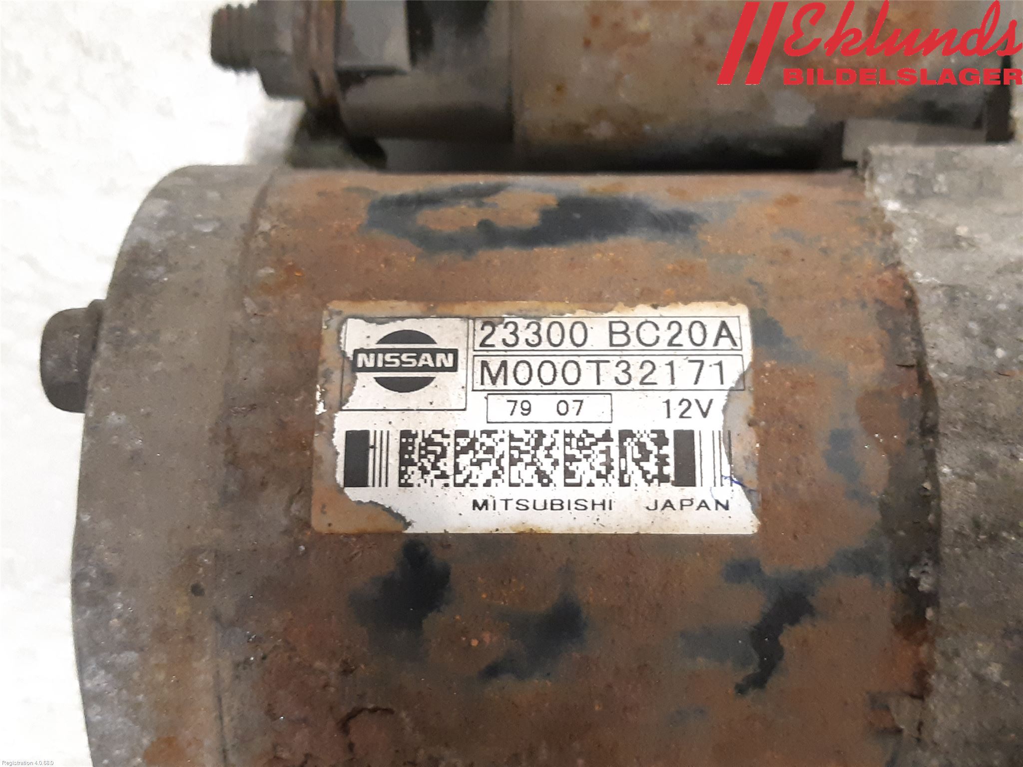 Nissan QASHQAI   07-10 Startmotor