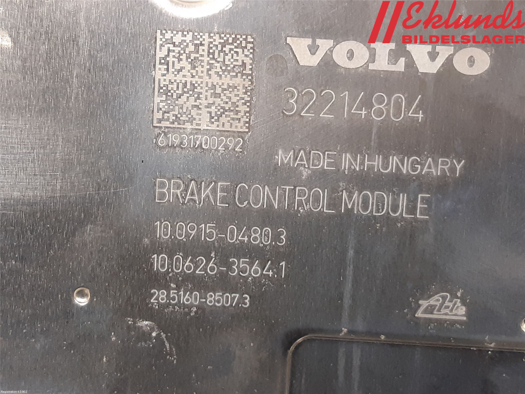 Volvo S60 19- Abs Hydraulaggregat