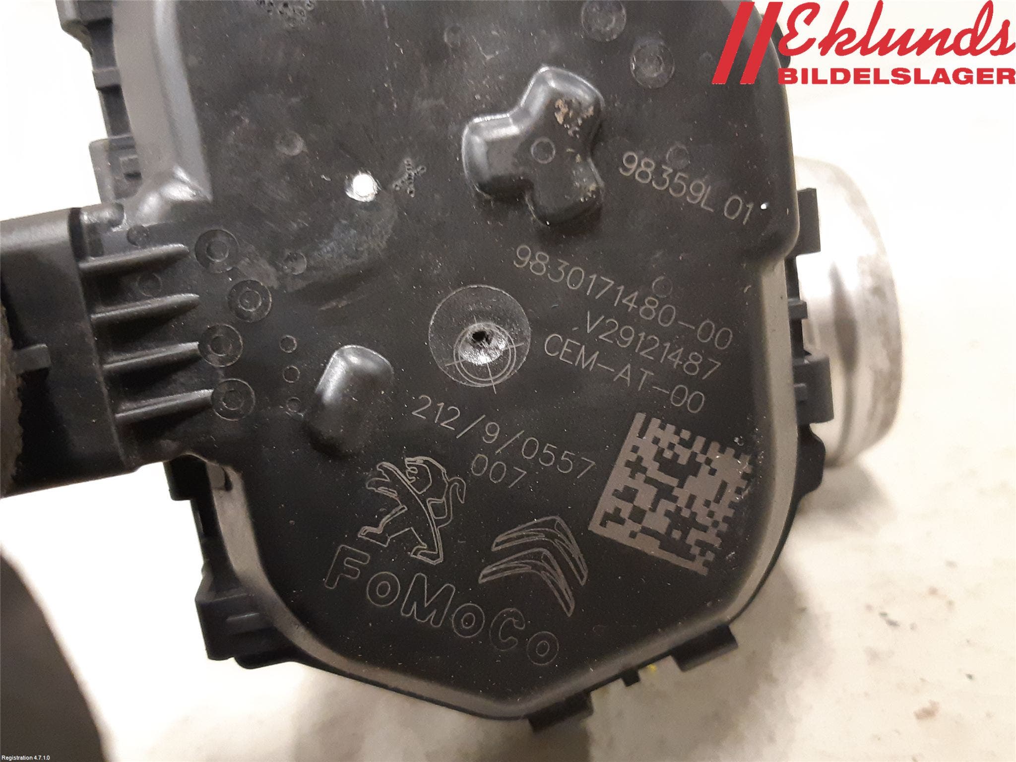 Peugeot 3008 17-24 Injspjällhus