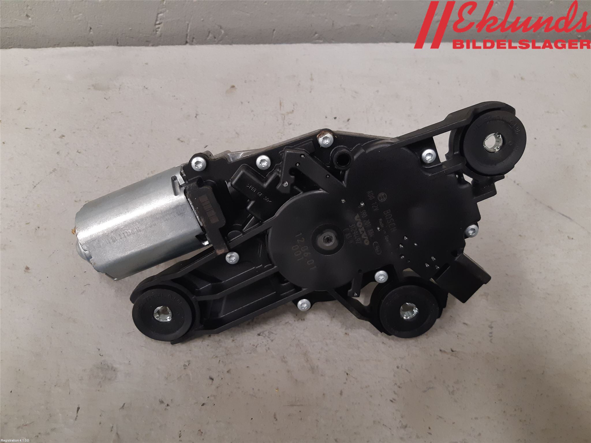 Volvo V60 11-13 Torkarmotor Baklucka