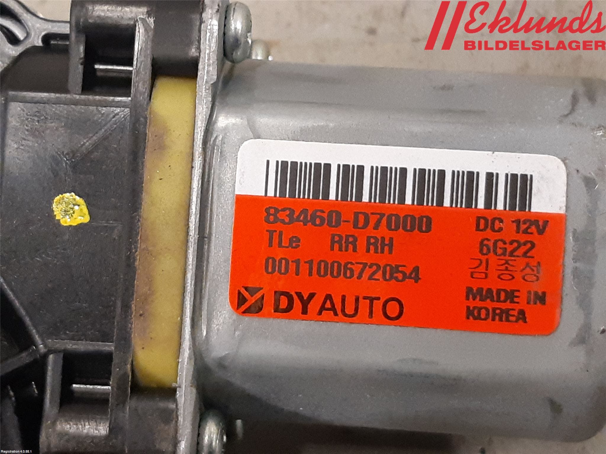 Hyundai TUCSON 05- Fönsterhissmotor