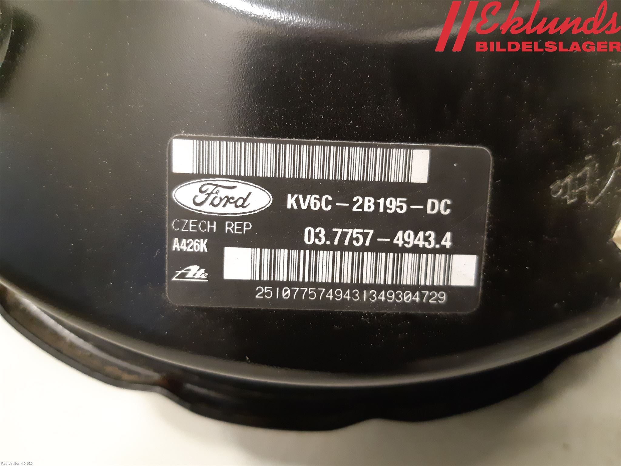 Ford TRANSIT/TOURNEO CONNECT 13-22 Bromsservo