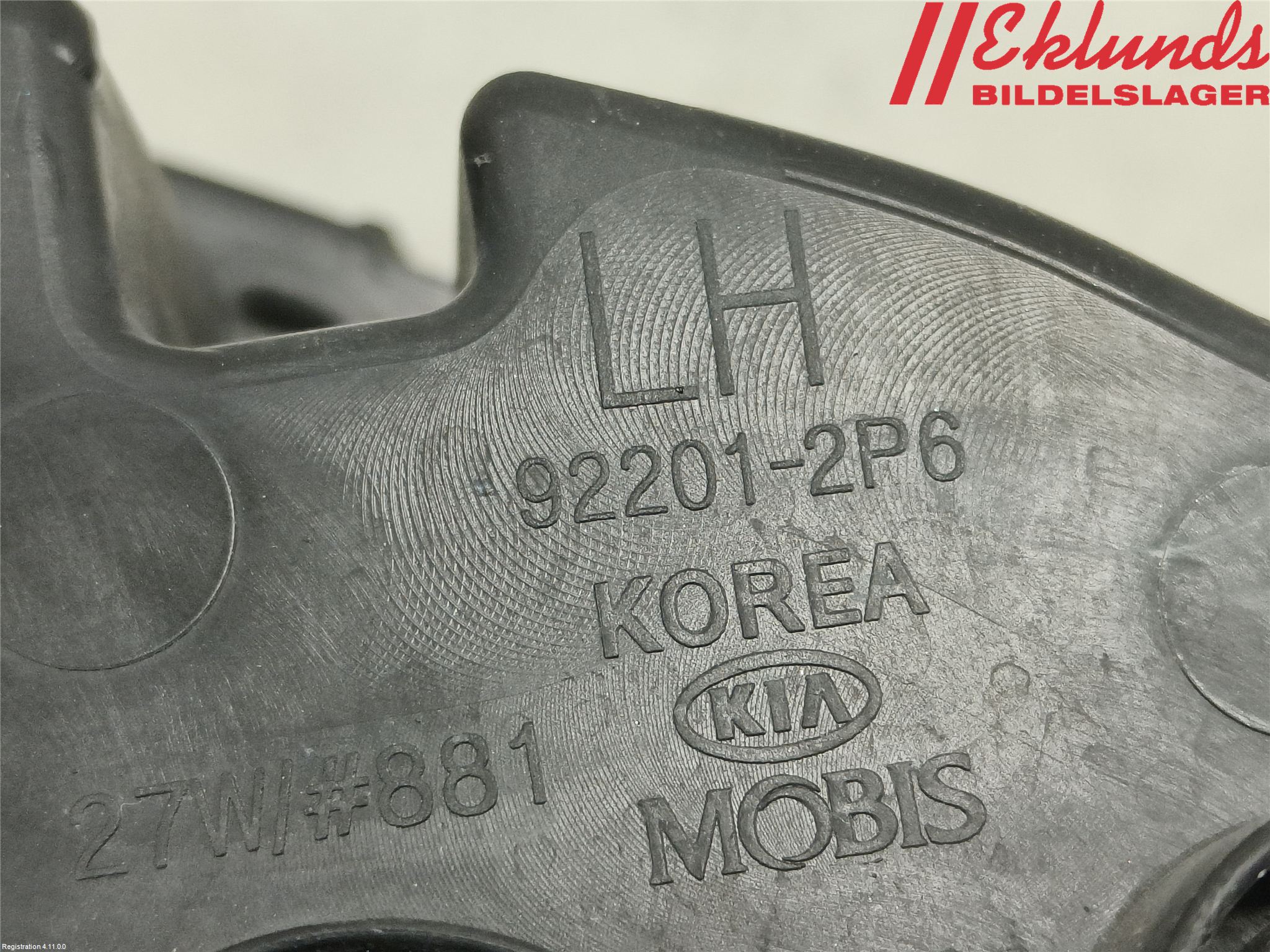 Kia SORENTO 10-14 Dimljus-Varselljus Fram