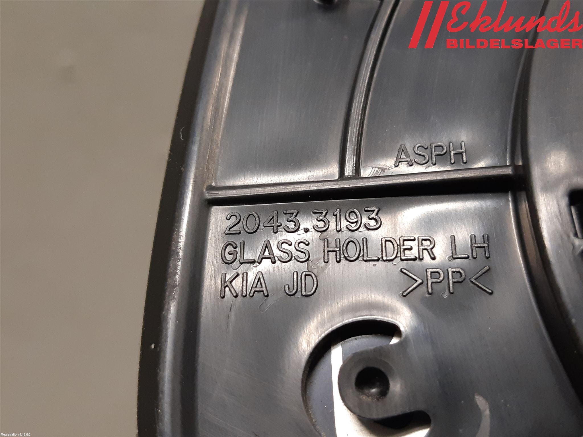 Kia CEED 12-18 Spegelglas Vä