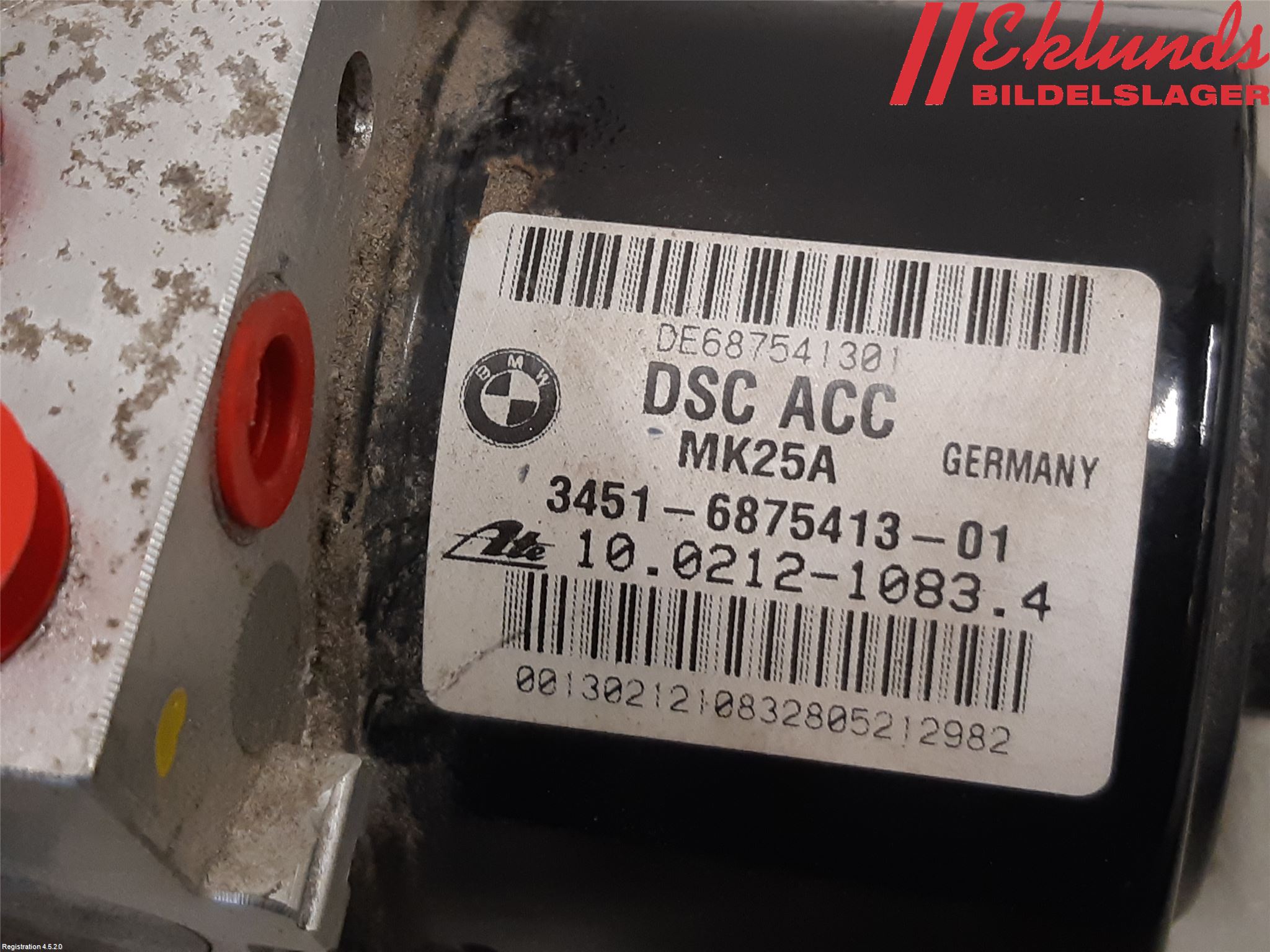 BMW X3 F25 10-17 Abs Hydraulaggregat