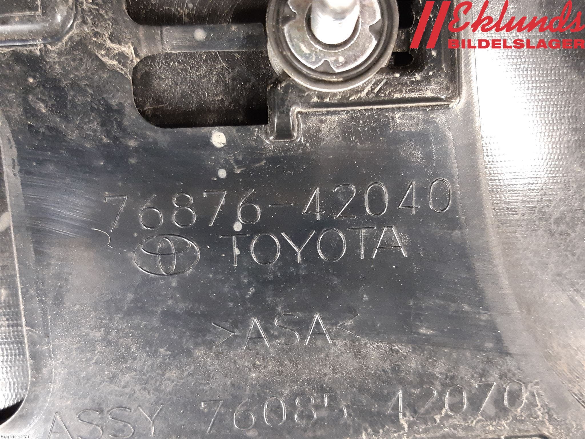 Toyota RAV4 19- Spoiler Baklucka