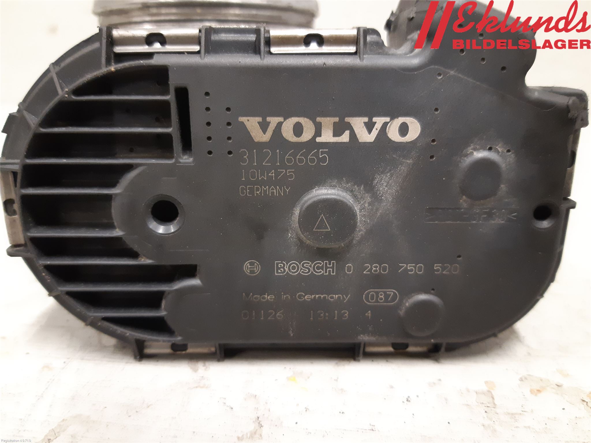 Volvo V60 11-13 Injspjällhus