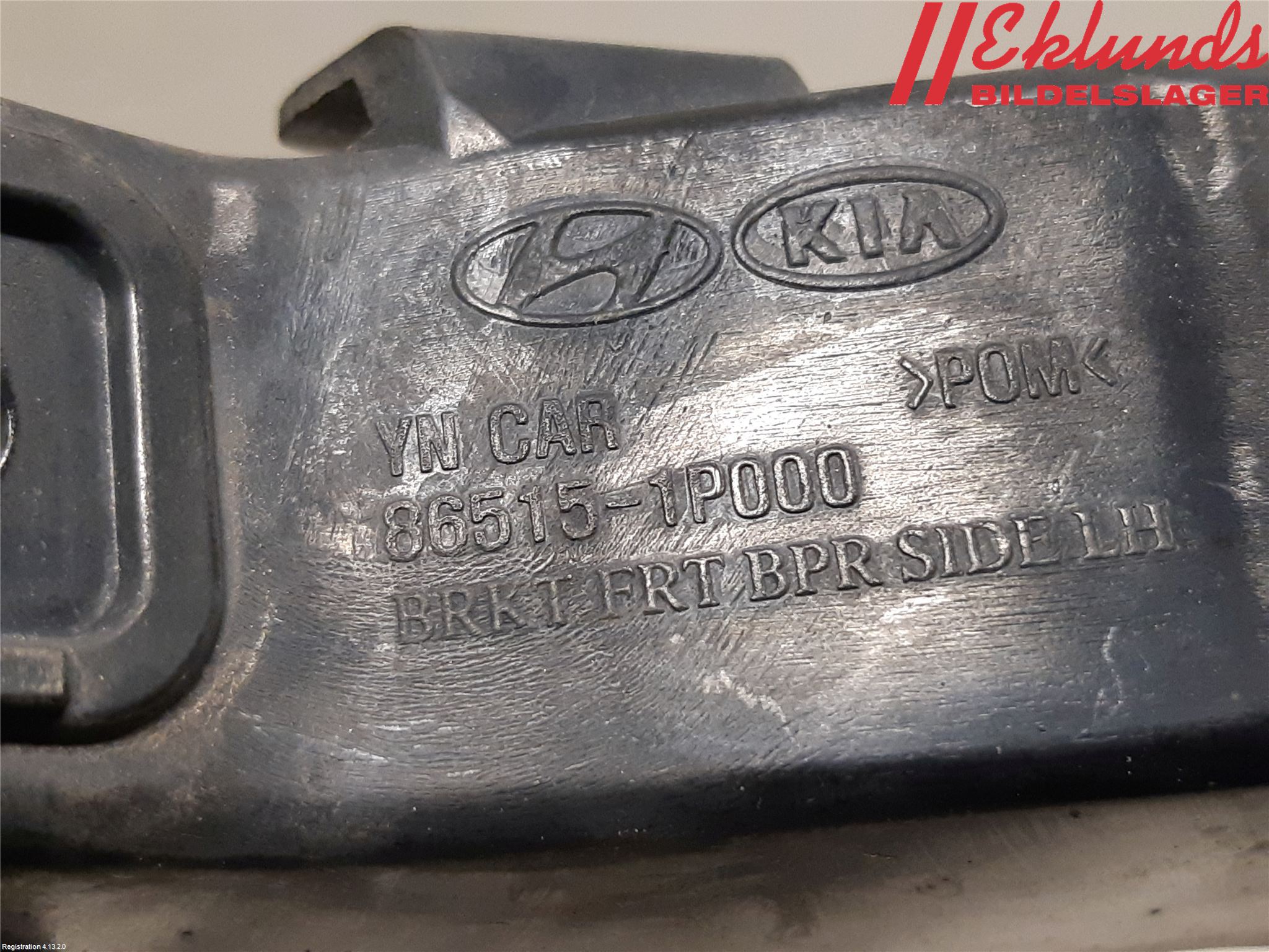 Kia VENGA 10-19 Stötfångarfäste Fram Vä