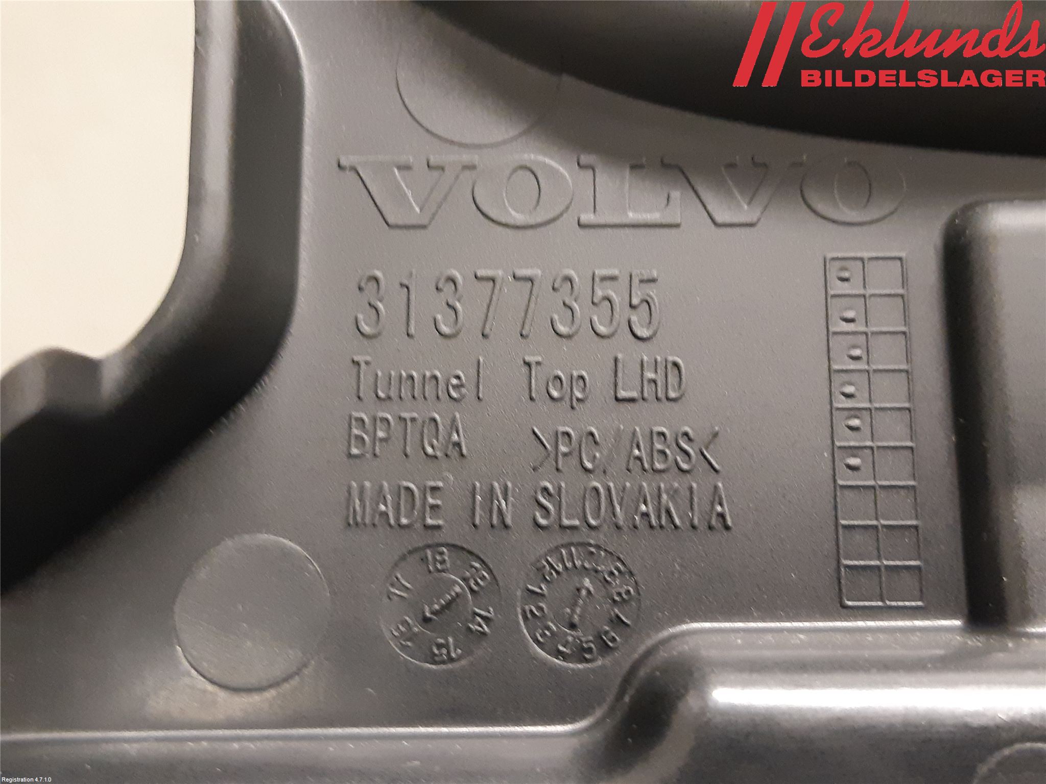 Volvo XC90/RECHARGE 16- Inr Tunnelfack