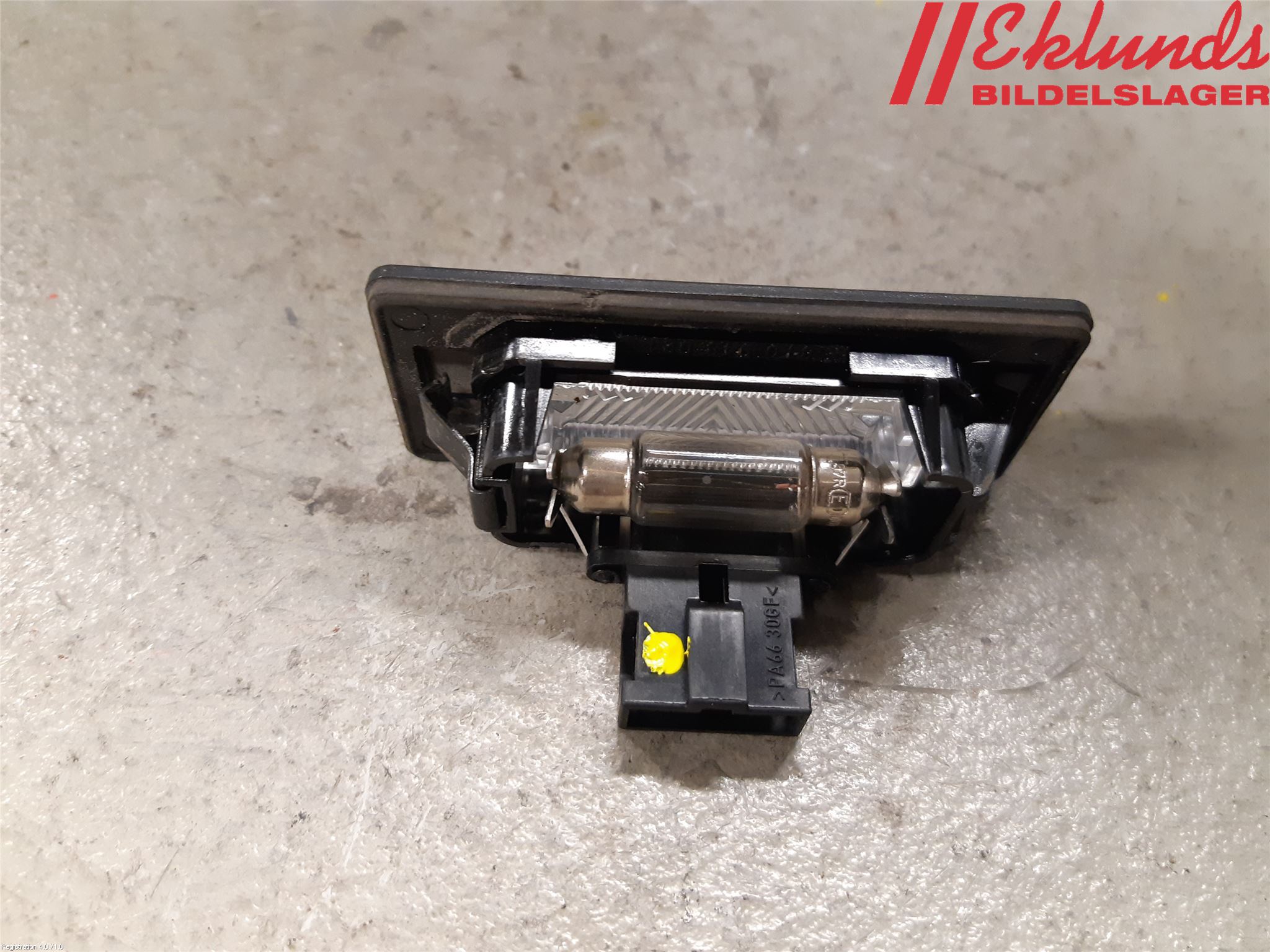 Audi A7/S7 4G 11-17 Skylt Belysning