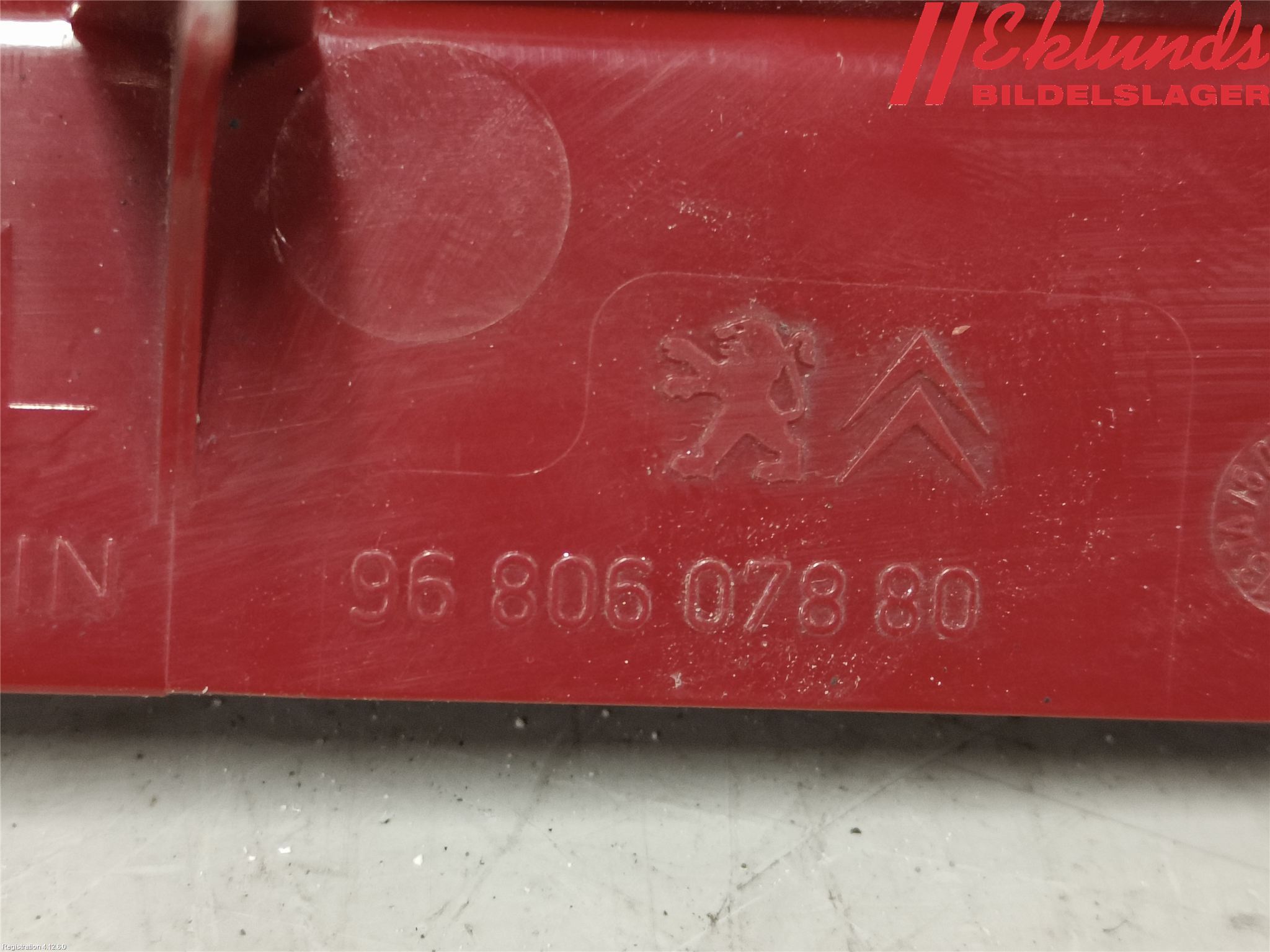 Citroen BERLINGO 08-18 Bakljus Höger