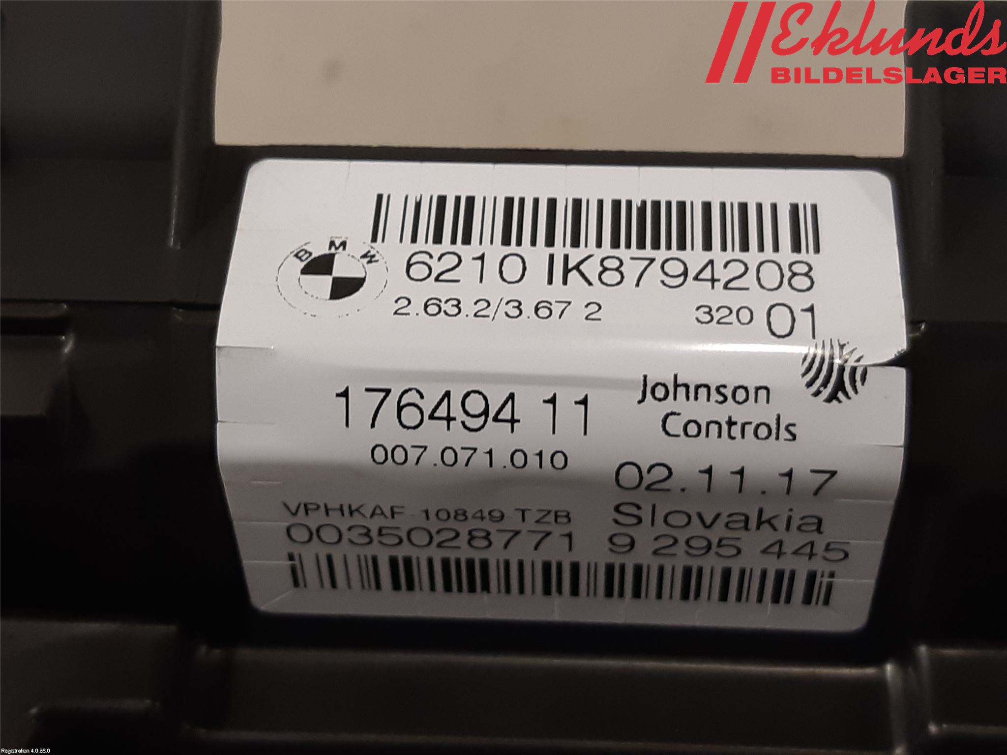 BMW X1 F48 15-22 Instrument Komb