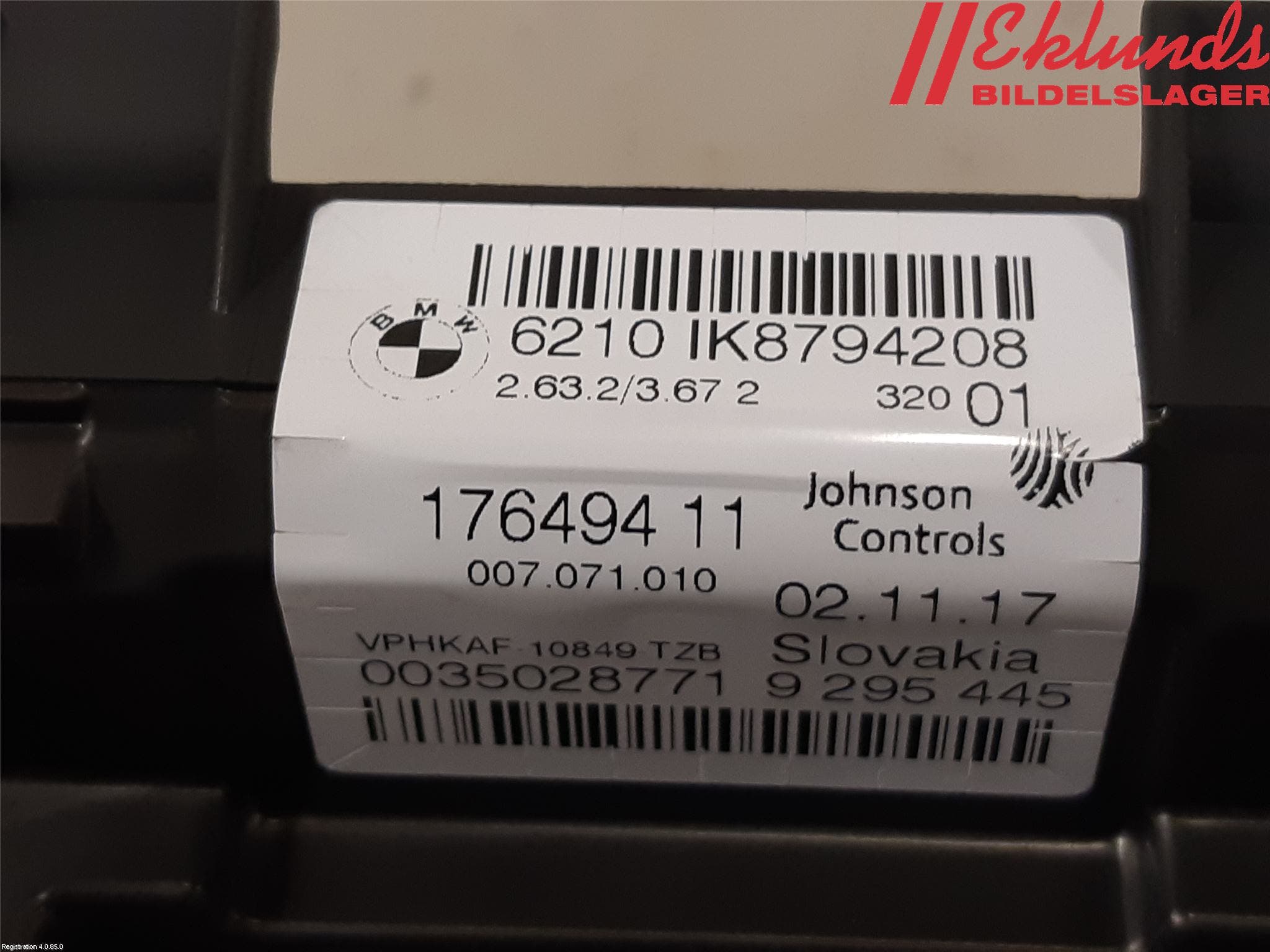 BMW X1 F48 15-22 Instrument Komb