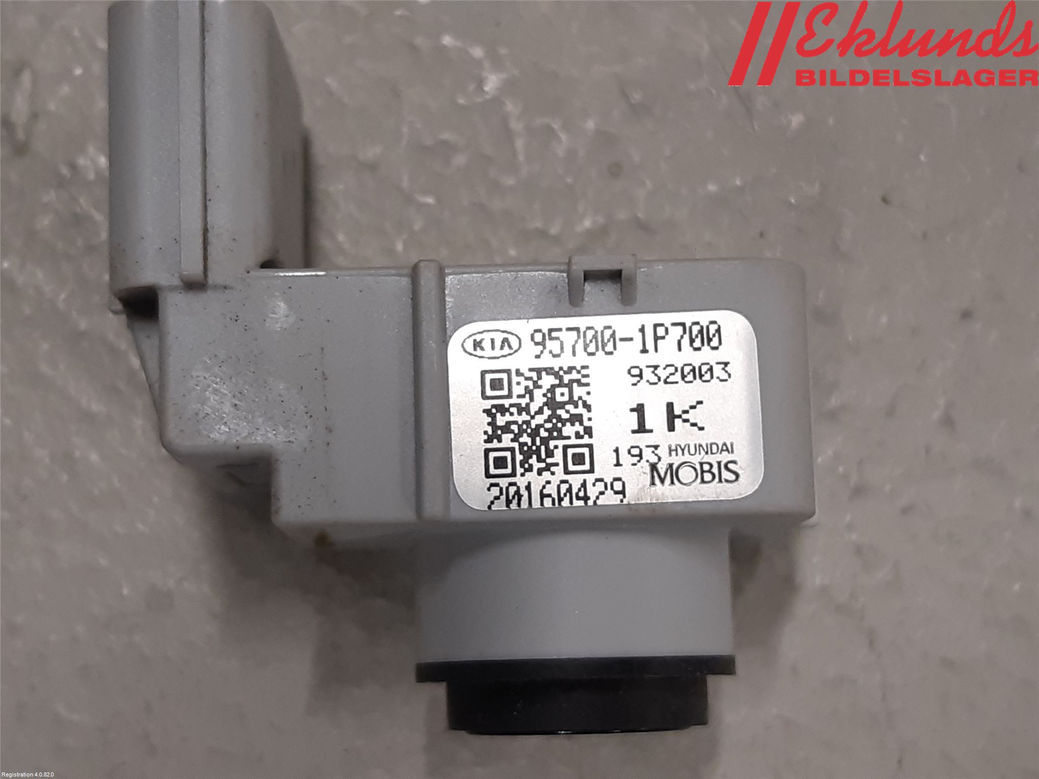 Kia VENGA 10-19 Parkeringshjälp Backsensor