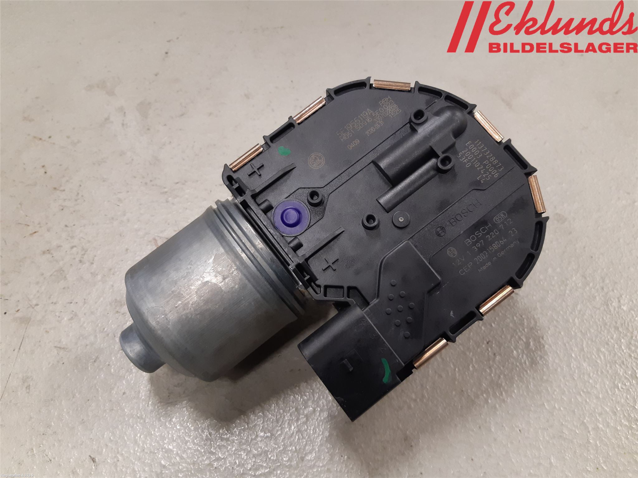 Skoda OCTAVIA (5E) 13-20 Torkarmotor Vindruta