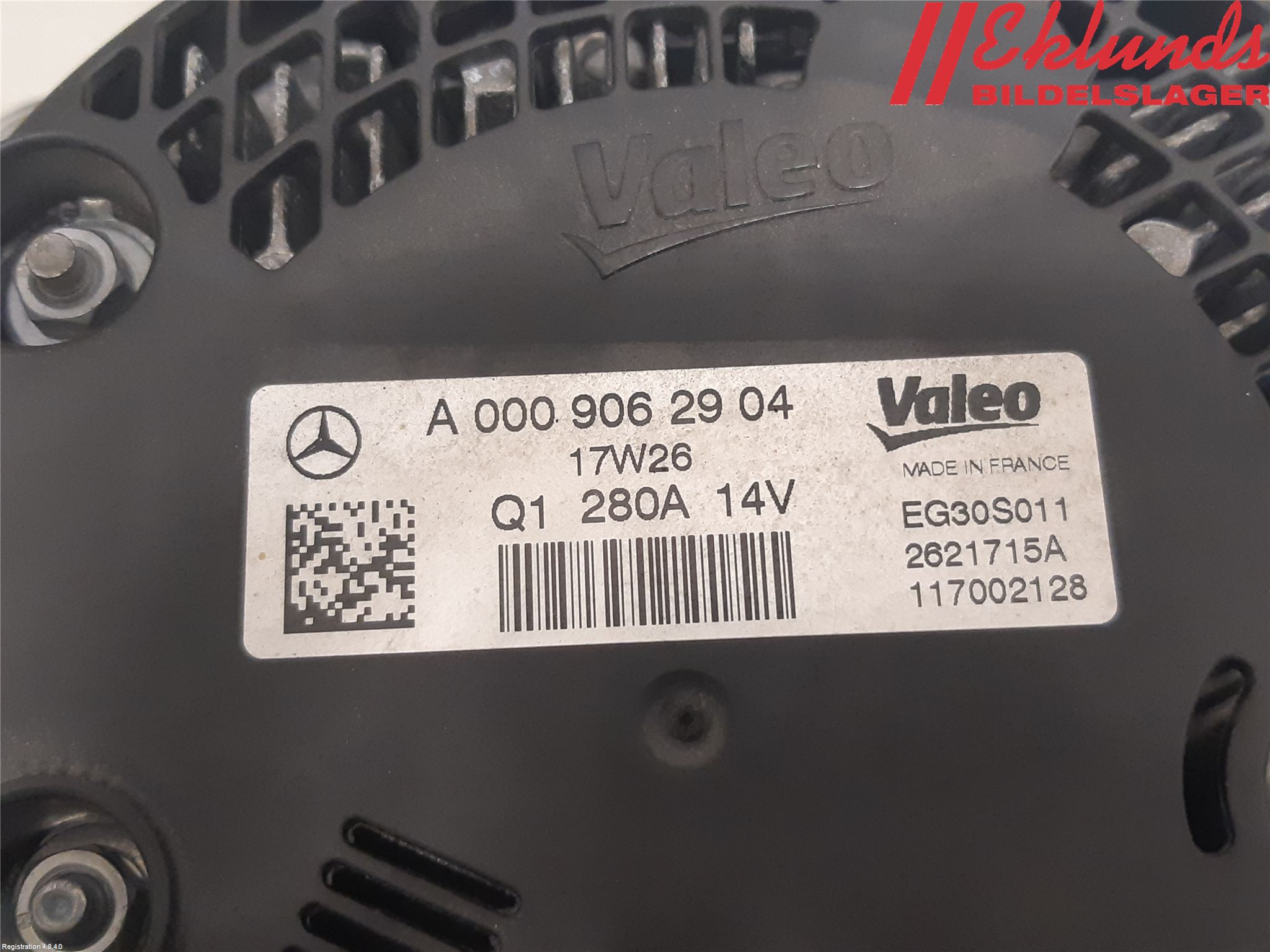 Mercedes-Benz MB E-KLASS (W213) 16-23 Generator