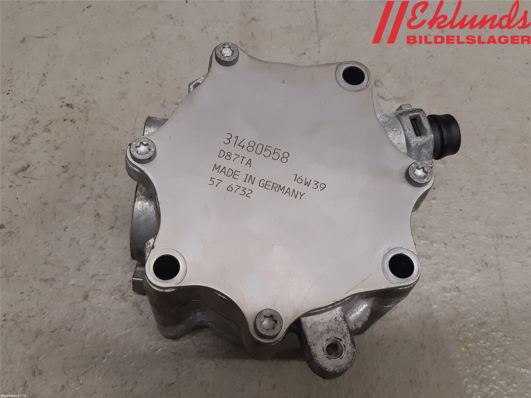 Volvo XC90/RECHARGE 16- Vakuumpump