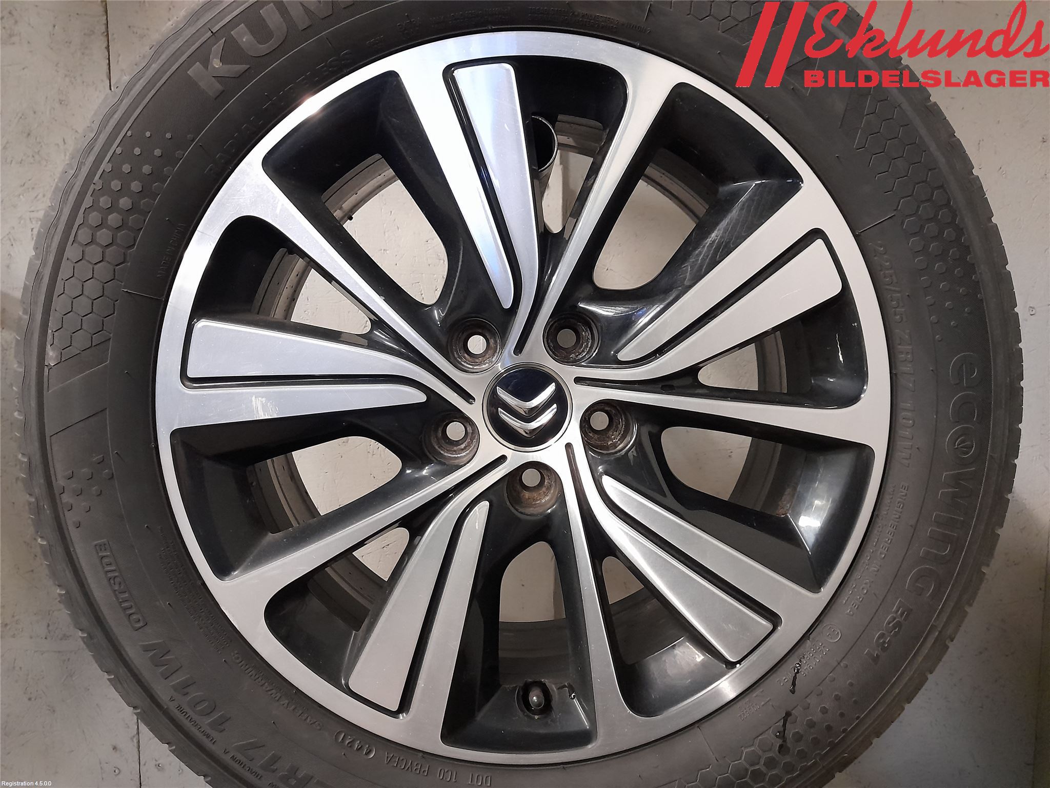 Citroen C4 GRAND SPACETOURER 19-22 Sommardäck Alumfälg 4St