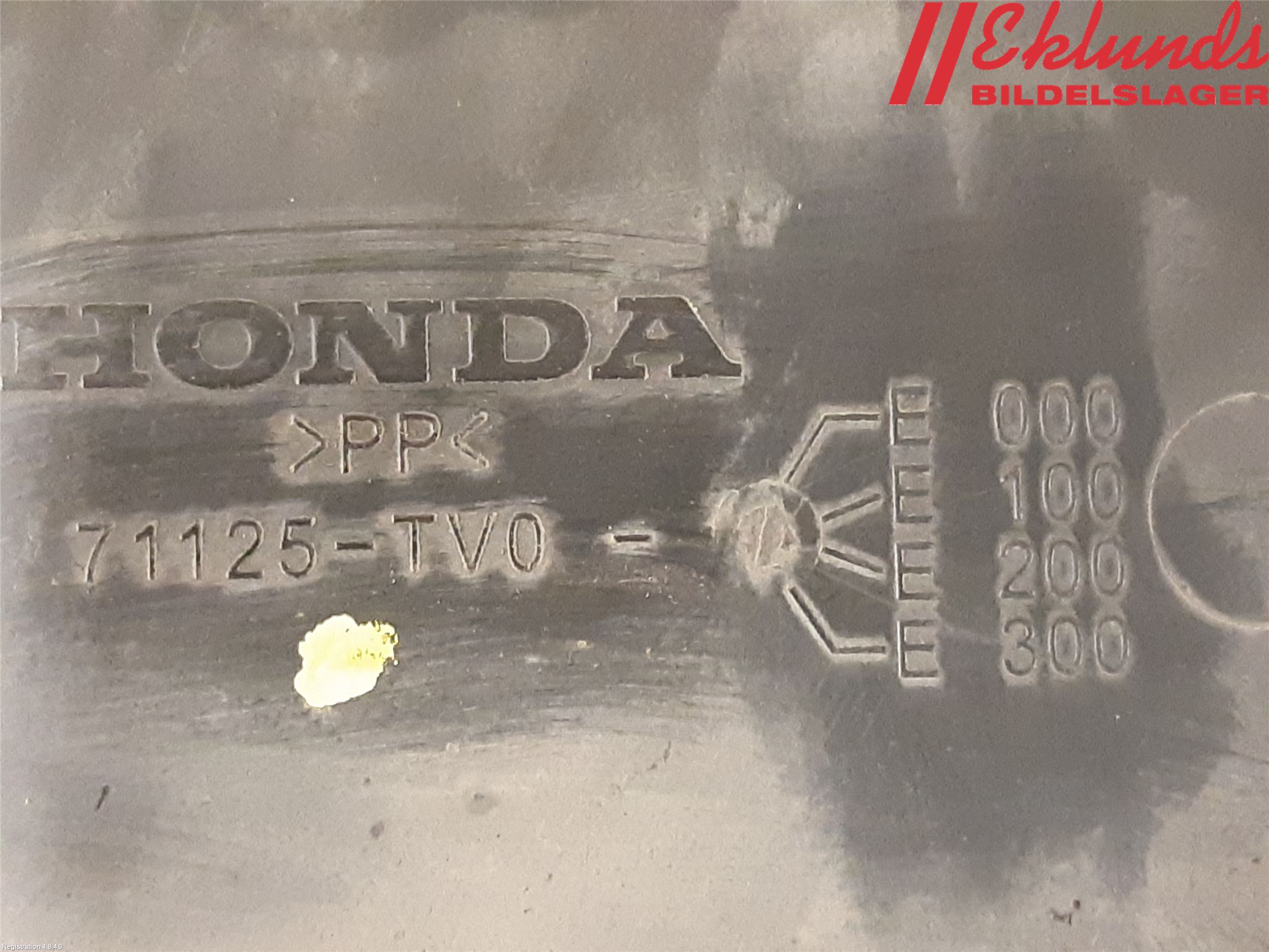 Honda CIVIC 12-16 Frontplåt