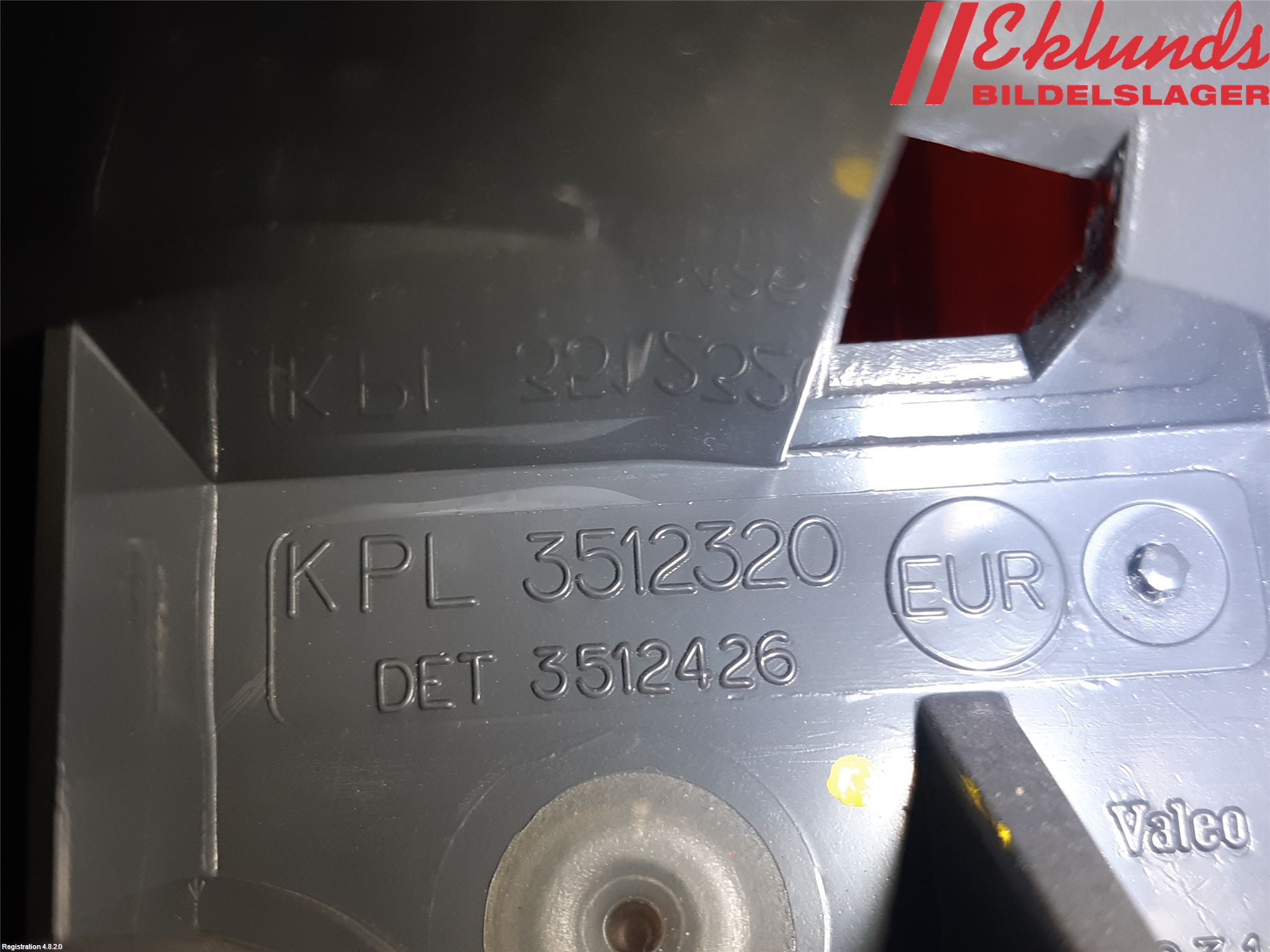 Volvo S70/V70/XC  97-00 Bakljus Höger