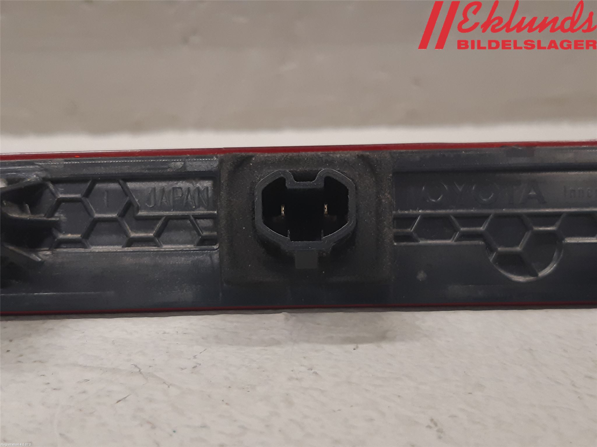 Toyota COROLLA 19- Bromsljus Bakruta