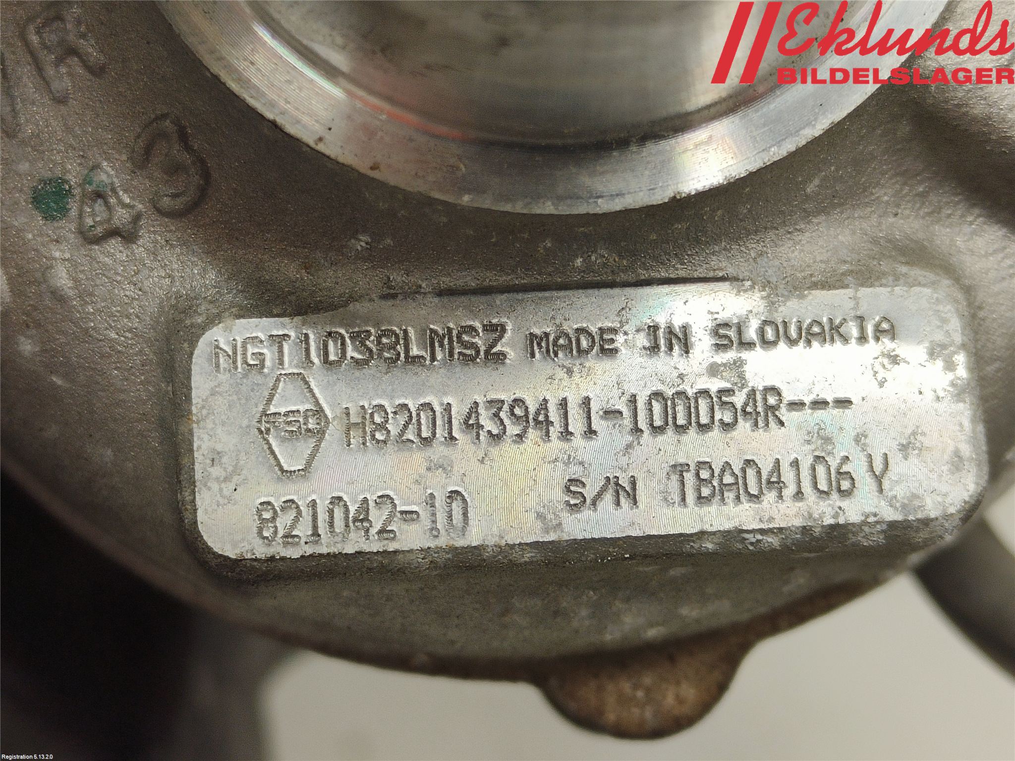 Nissan QASHQAI 14-17 Turboaggregat