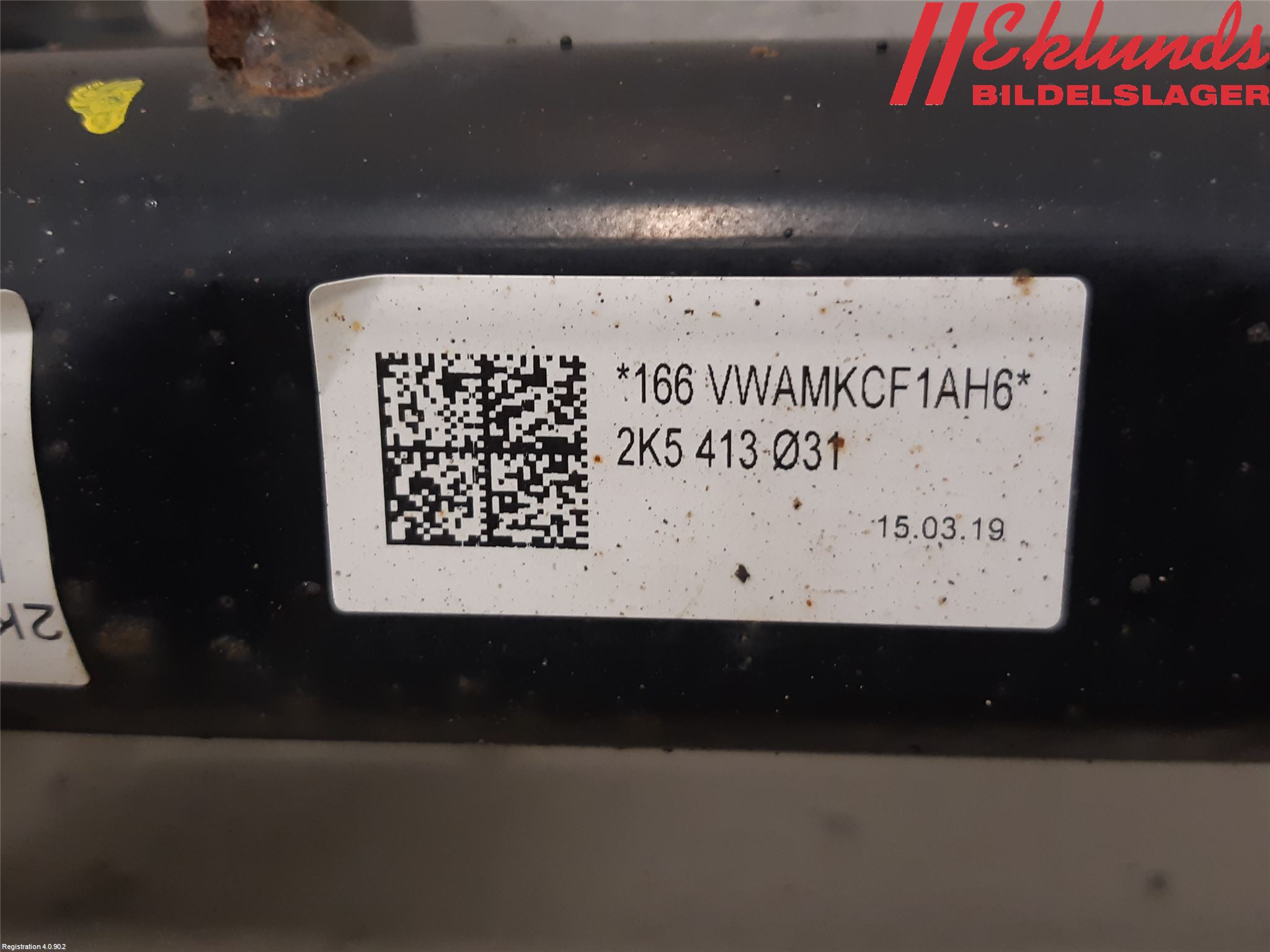 Volkswagen VW CADDY 16-20 Fjäderben Fram Höger