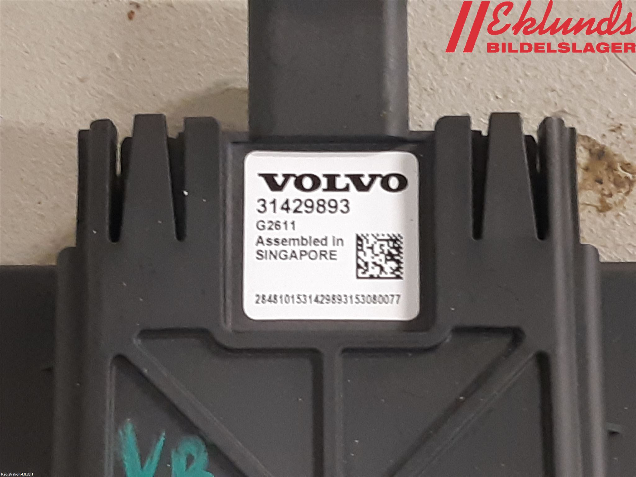 Volvo V40 CROSS COUNTRY 13-19 Sensor Aktivt Kollisionsskydd
