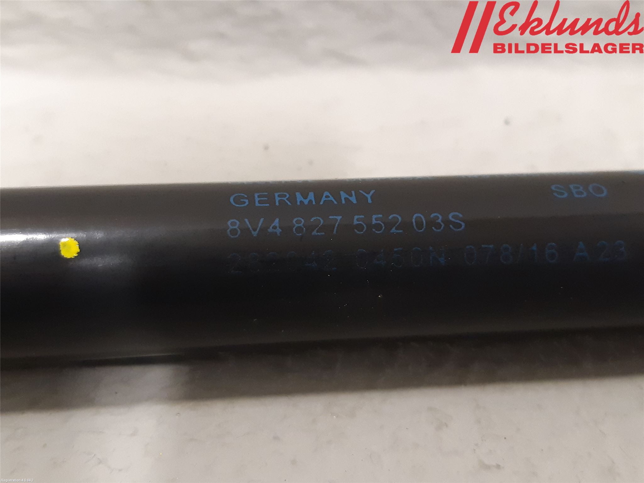 Audi A3/S3 8V 13-20 Gasfjäder Baklucka