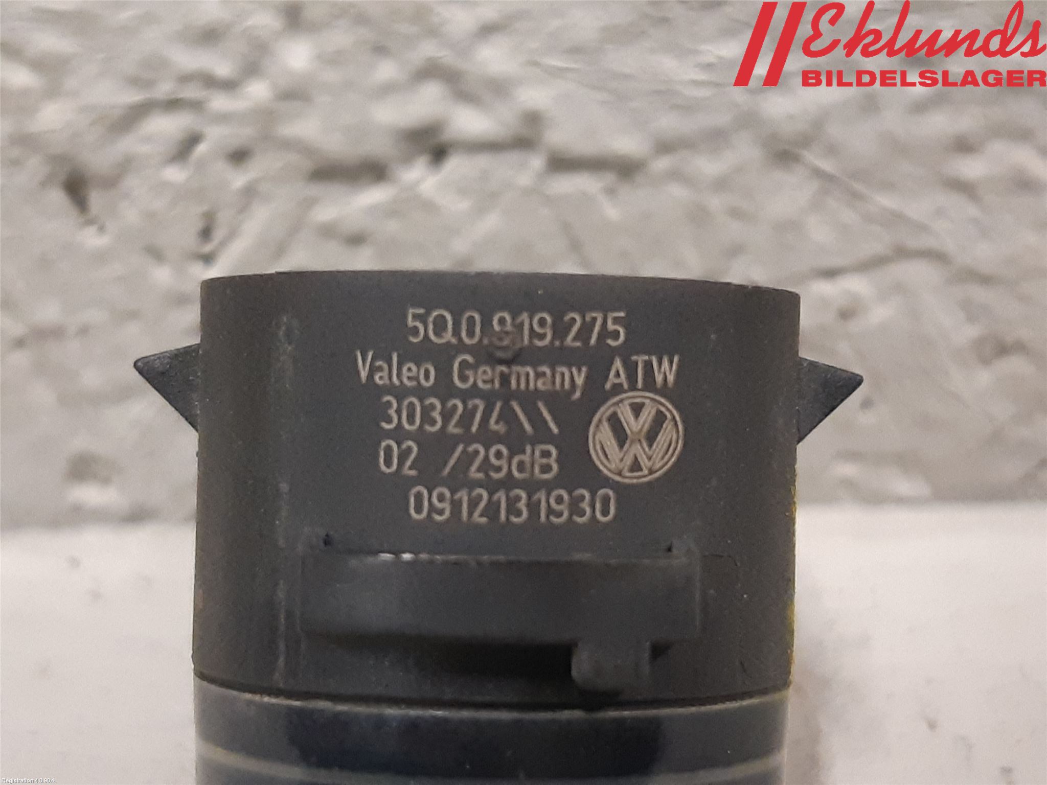Volkswagen VW GOLF / E-GOLF VII 13-20 Parkeringshjälp Frontsensor