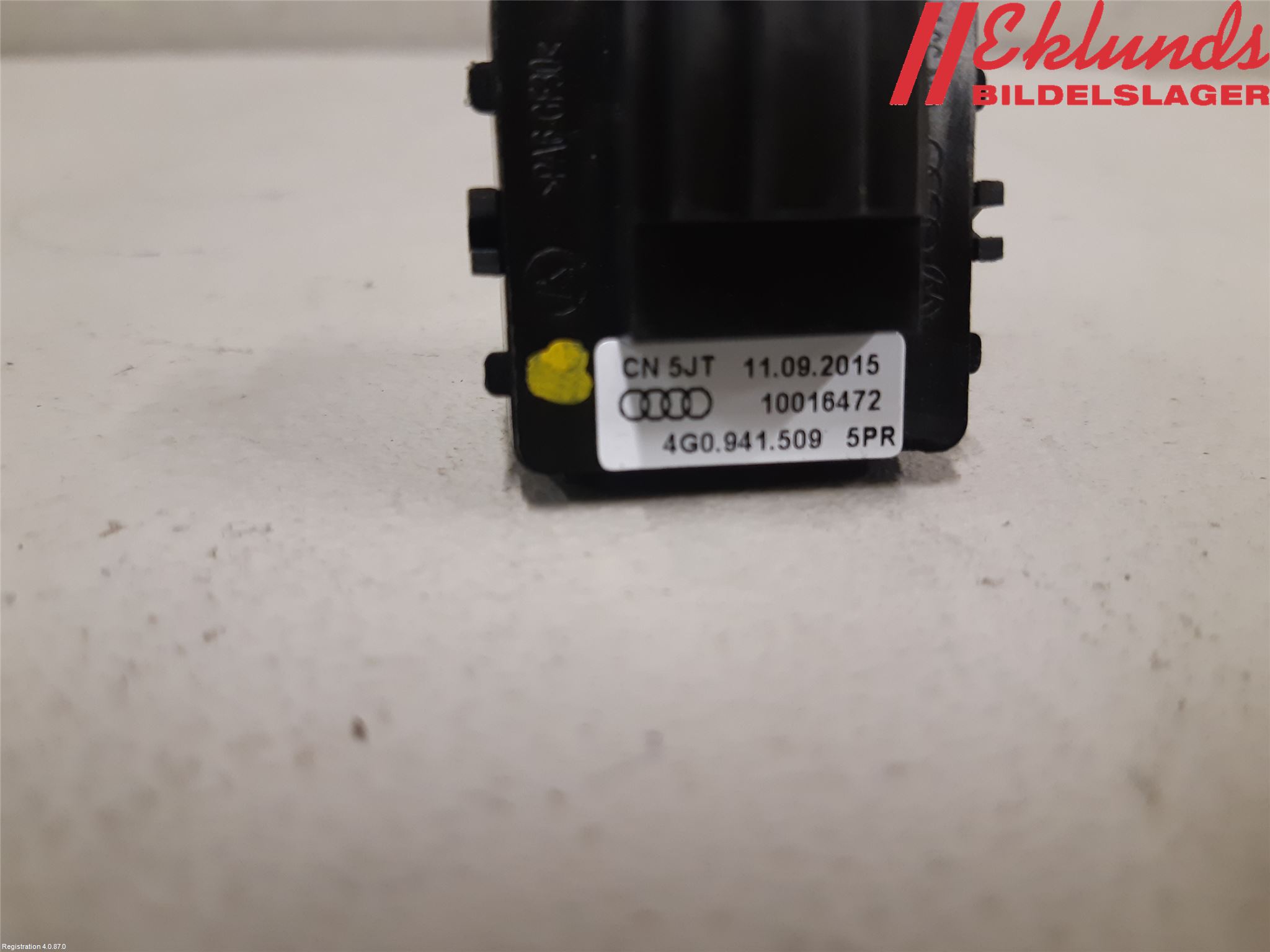 Audi A6/S6 4G 11-18 Strömställare Varnings